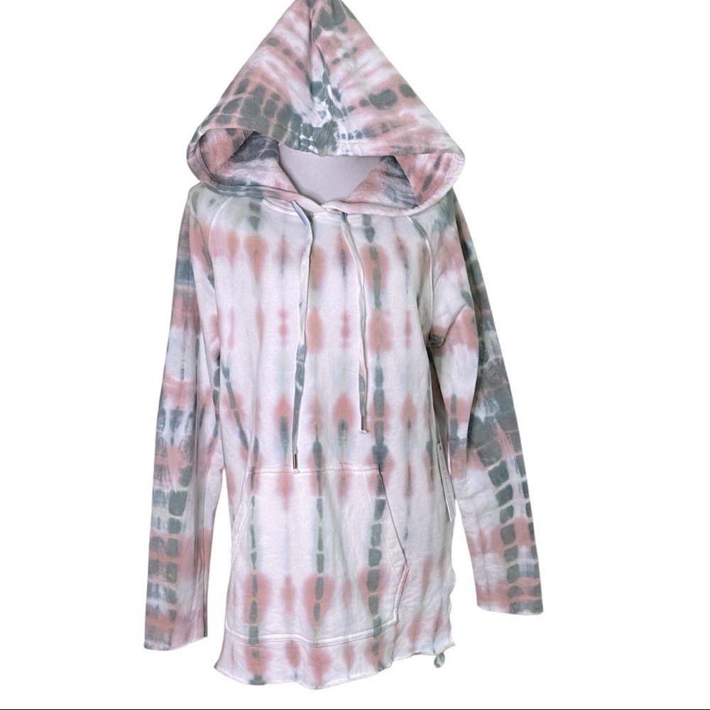 NWT Young fabulous & Broke Tie Dye Tunic Hoodie Sweatshirt Warren Hoodies Size S